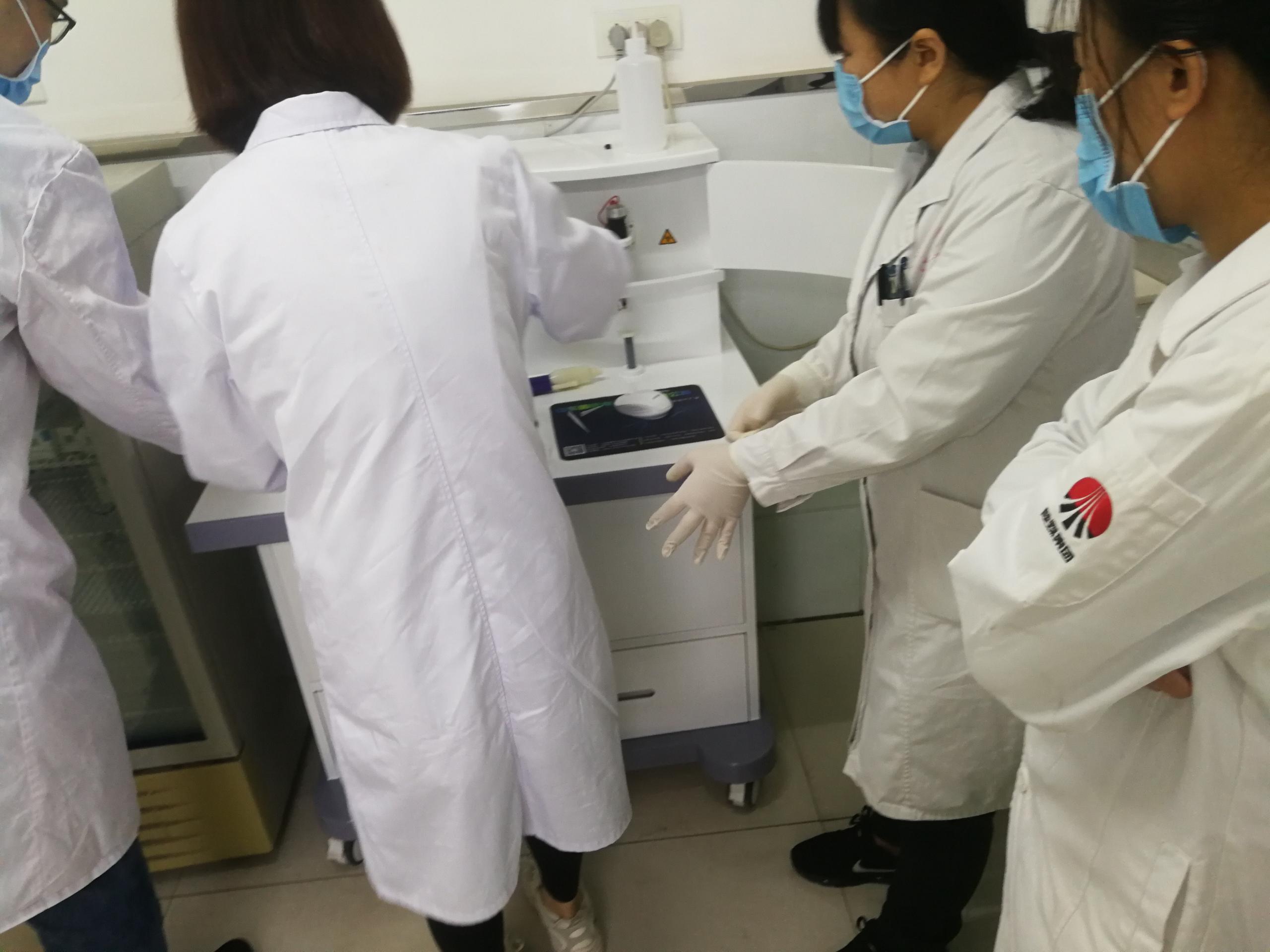 陕西省韩城市矿务局总医院采购山东国康全自动微量元素分析仪